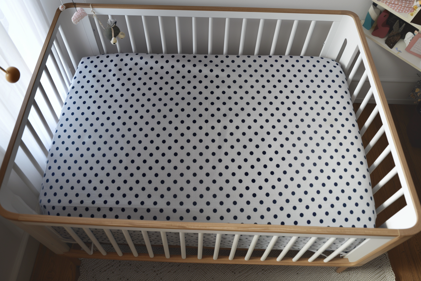 Zoe's Spots & Dots Fitted Crib Sheet